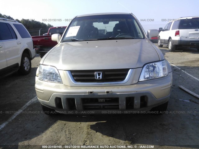 JHLRD187X1C048241 - 2001 HONDA CR-V SE/LE GOLD photo 6