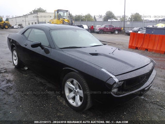 2C3CDYAGXDH511541 - 2013 DODGE CHALLENGER SXT BLACK photo 1