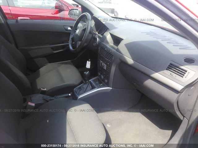 W08AR671985123802 - 2008 SATURN ASTRA XE RED photo 5