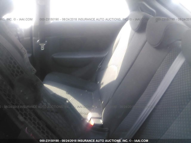 KMHCM36C68U064189 - 2008 HYUNDAI ACCENT GS ORANGE photo 8