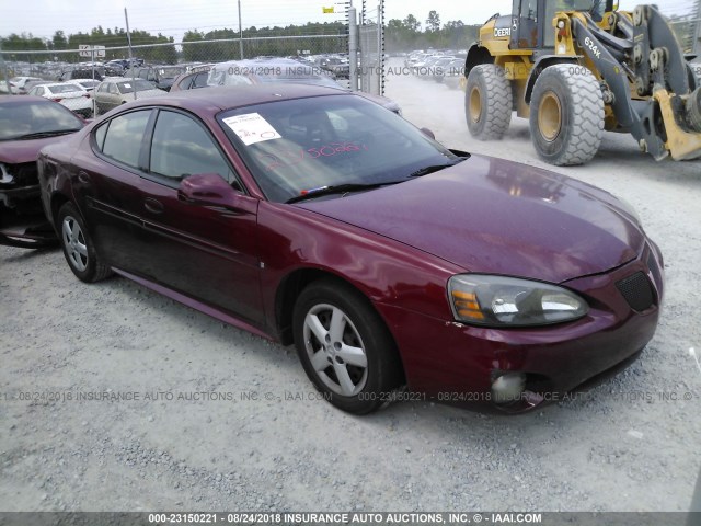 2G2WP552561189856 - 2006 PONTIAC GRAND PRIX Червоний фото 1