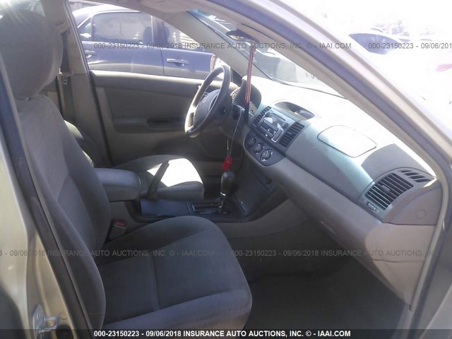 4T1BE32K75U103406 - 2005 TOYOTA CAMRY LE/XLE/SE Алтын фото 5
