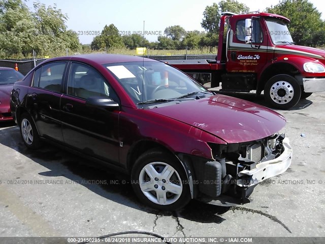 1G8AJ55FX6Z139031 - 2006 SATURN ION LEVEL 2 MAROON photo 1