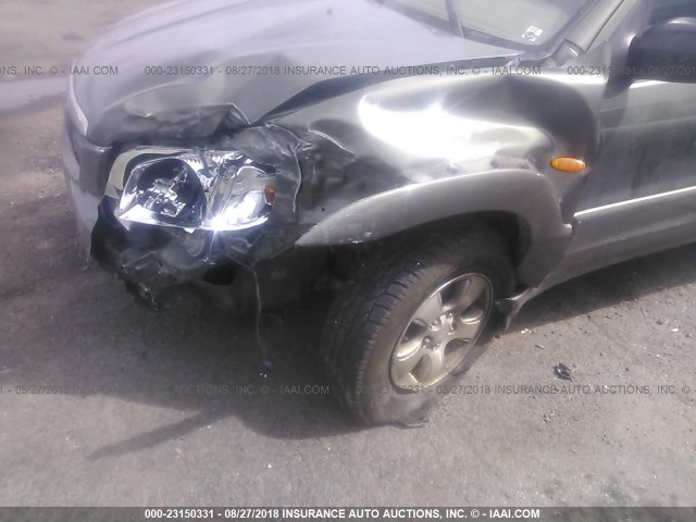 4F2CU08112KM33977 - 2002 MAZDA TRIBUTE LX/ES 绿色 照片 6