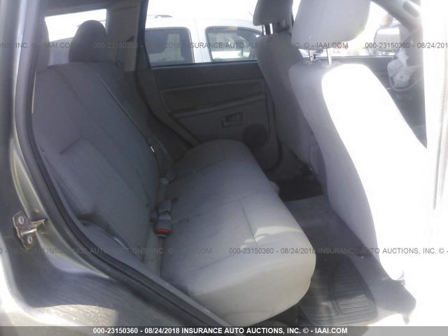 1J8GS48K97C569887 - 2007 JEEP GRAND CHEROKEE LAREDO/COLUMBIA/FREEDOM 灰色 照片 8