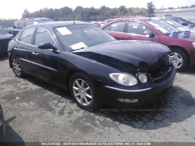 2G4WE567751262179 - 2005 BUICK LACROSSE CXS BLACK photo 1