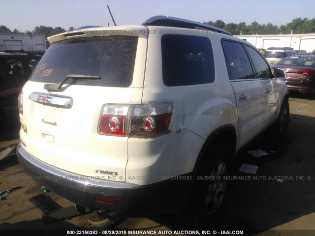 1GKEV23797J125020 - 2007 GMC ACADIA SLT-1 Weiß Foto 4