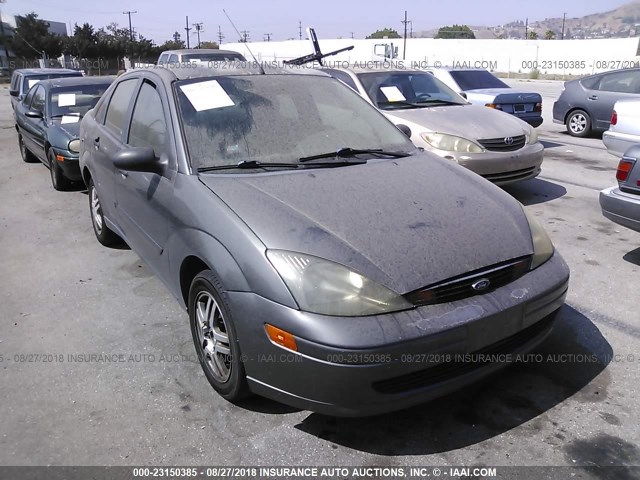 1FAFP38Z84W107932 - 2004 FORD FOCUS ZTS GRAY photo 1