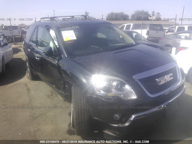 1GKKVRED3CJ235490 - 2012 GMC ACADIA SLT-1 Czarny zdjęcie 1