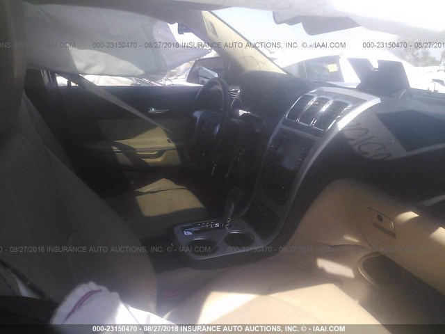 1GKKVRED3CJ235490 - 2012 GMC ACADIA SLT-1 Czarny zdjęcie 5