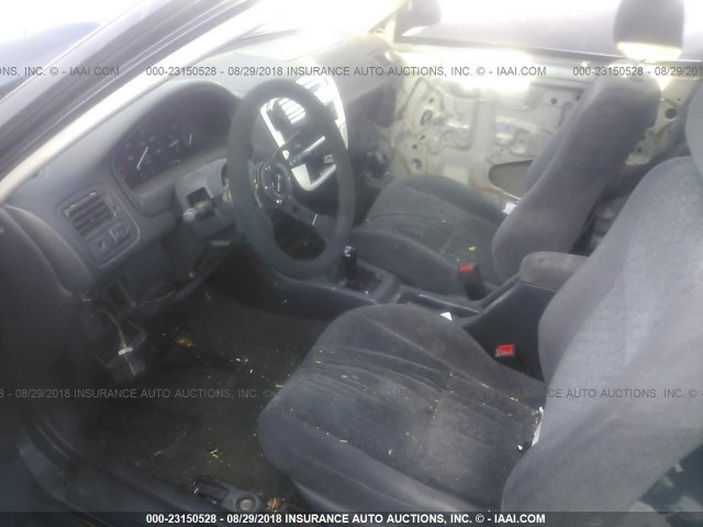 1HGEJ7120TL002136 - 1996 HONDA CIVIC HX BLACK photo 5