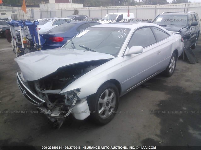 2T1CF22PXXC181531 - 1999 TOYOTA CAMRY SOLARA SE/SLE Gümüş foto 2