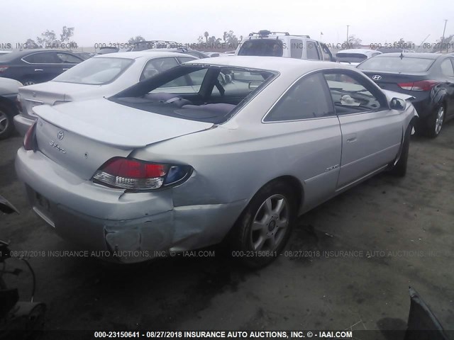 2T1CF22PXXC181531 - 1999 TOYOTA CAMRY SOLARA SE/SLE Gümüş foto 4