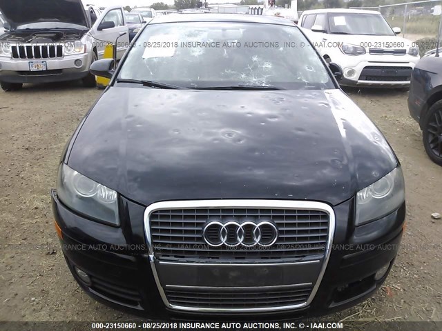 WAUMF78P66A129256 - 2006 AUDI A3 2.0 SPORT BLACK photo 6