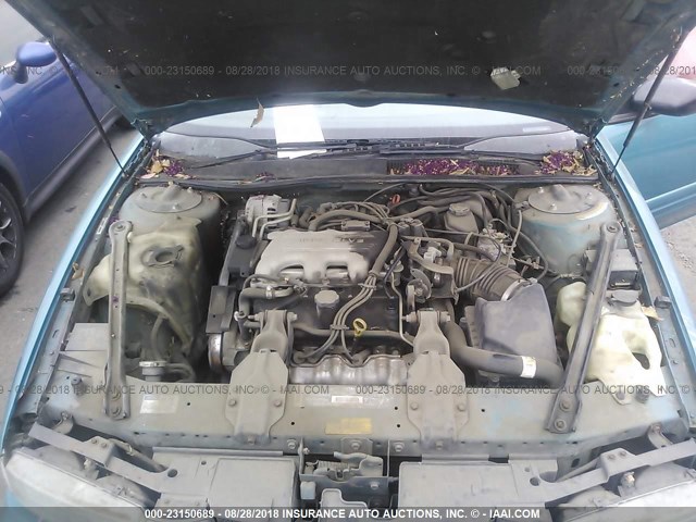 1G3WH52M1SF302803 - 1995 OLDSMOBILE CUTLASS SUPREME SL 浅蓝色 照片 10