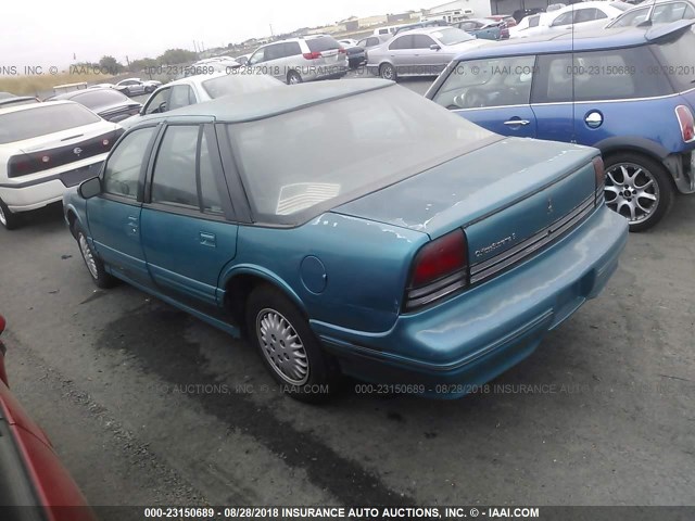 1G3WH52M1SF302803 - 1995 OLDSMOBILE CUTLASS SUPREME SL 浅蓝色 照片 3