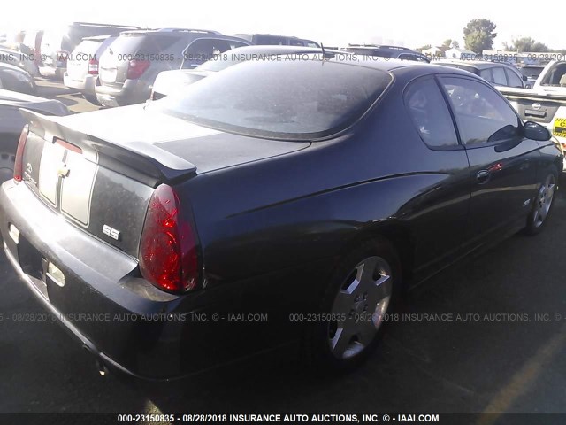 2G1WL16C879190096 - 2007 CHEVROLET MONTE CARLO SS იასამნისფერი ფოტო 4