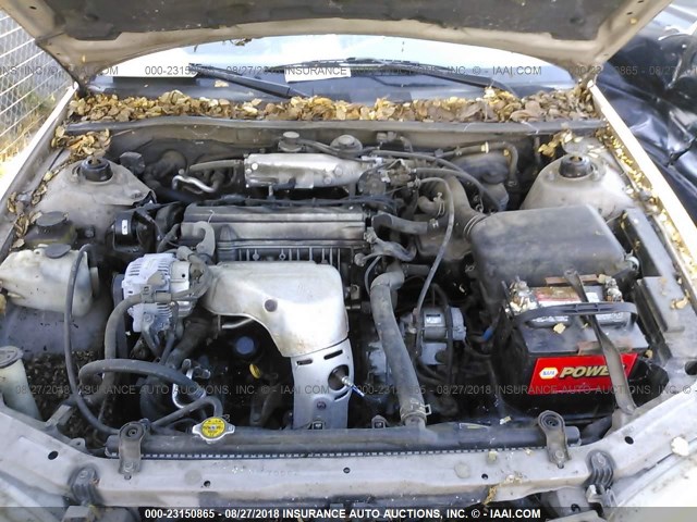 4T1BG22K7XU919121 - 1999 TOYOTA CAMRY CE/LE/XLE 金色 照片 10