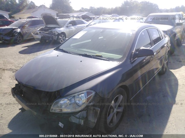 1G1ZC5E07CF273046 - 2012 CHEVROLET MALIBU 1LT 黑色 照片 2