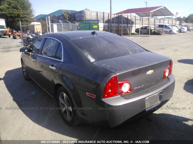 1G1ZC5E07CF273046 - 2012 CHEVROLET MALIBU 1LT 黑色 照片 3