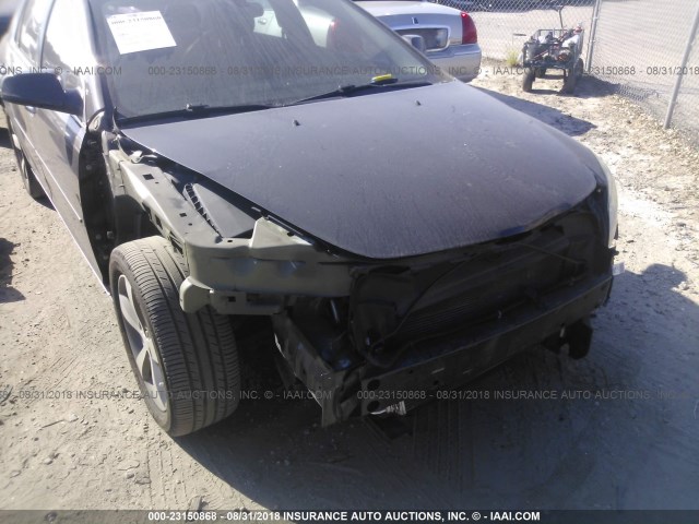 1G1ZC5E07CF273046 - 2012 CHEVROLET MALIBU 1LT 黑色 照片 6