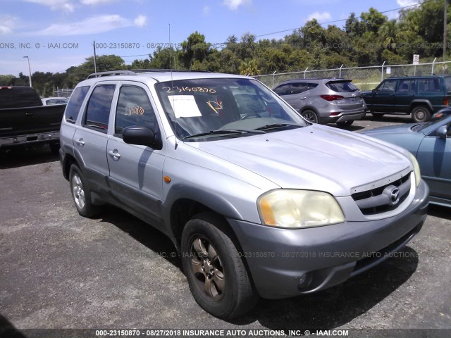 4F2YU09142KM12660 - 2002 MAZDA TRIBUTE LX/ES SILVER photo 6