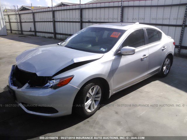 19VDE1F33DE016855 - 2013 ACURA ILX 20 SILVER photo 2