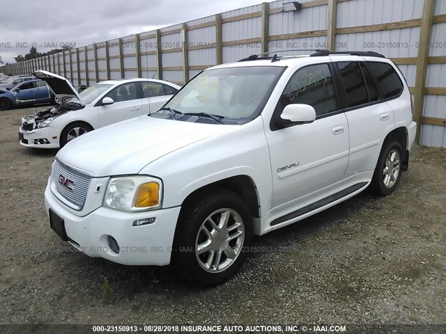 1GKET63M562227121 - 2006 GMC ENVOY DENALI WHITE photo 2