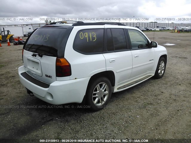 1GKET63M562227121 - 2006 GMC ENVOY DENALI WHITE photo 4