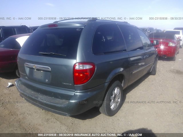 2A4GP54L36R859782 - 2006 CHRYSLER TOWN & COUNTRY TOURING BLUE photo 4