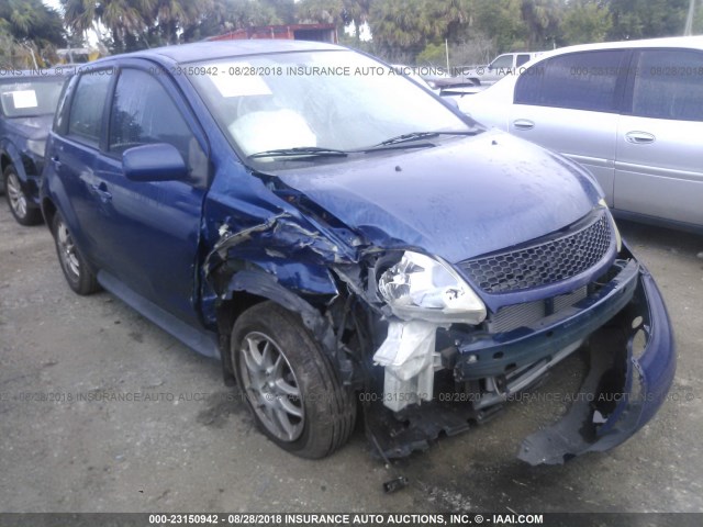 JTKKT624050122943 - 2005 TOYOTA SCION XA BLUE photo 1