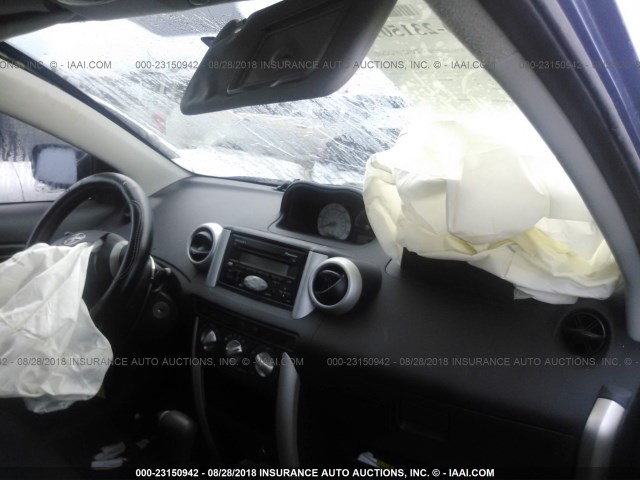 JTKKT624050122943 - 2005 TOYOTA SCION XA BLUE photo 5