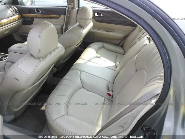 1LNHM97V2YY925241 - 2000 LINCOLN CONTINENTAL  Silber Foto 8