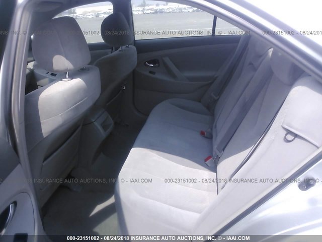 4T1BE46K37U616896 - 2007 TOYOTA CAMRY NEW GENERAT CE/LE/XLE/SE SILVER photo 8