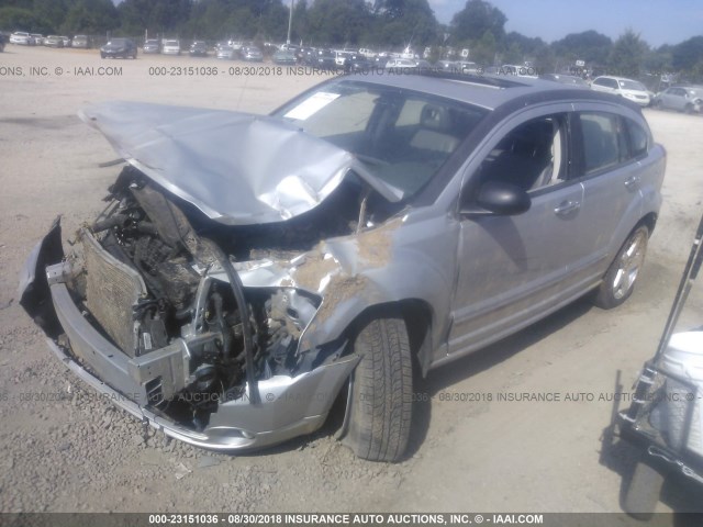 1B3HE78K97D155654 - 2007 DODGE CALIBER R/T GRAY photo 2