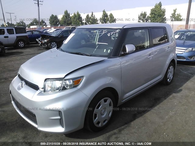 JTLZE4FE8CJ028120 - 2012 TOYOTA SCION XB Silber Foto 2