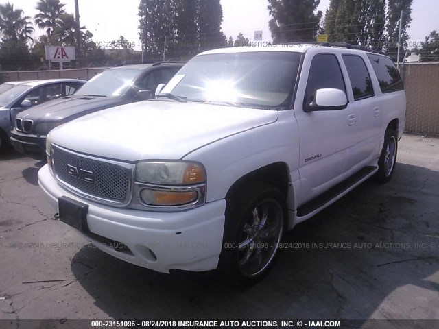 1GKFK66U71J191465 - 2001 GMC DENALI XL K1500 WHITE photo 2