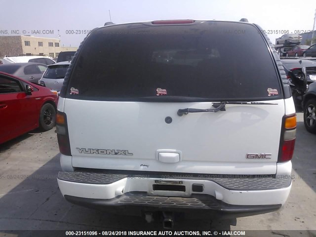 1GKFK66U71J191465 - 2001 GMC DENALI XL K1500 WHITE photo 6