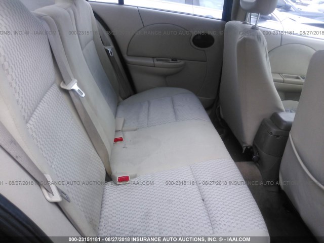 1G8AJ55F77Z148707 - 2007 SATURN ION LEVEL 2 红色 照片 8