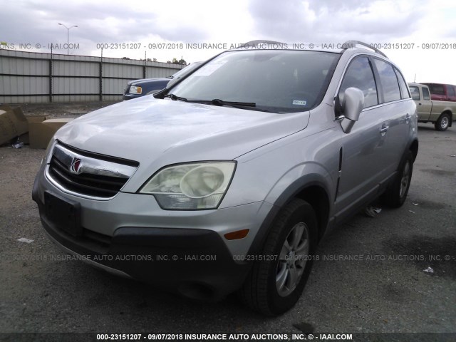3GSCL33P38S690740 - 2008 SATURN VUE XE SILVER photo 2