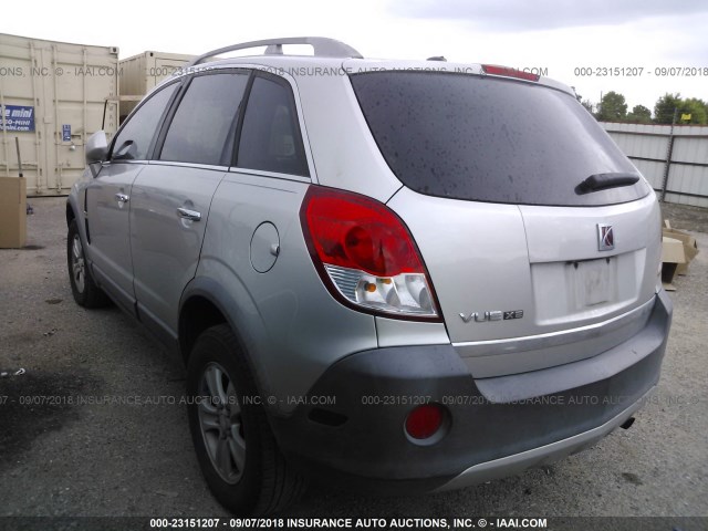 3GSCL33P38S690740 - 2008 SATURN VUE XE SILVER photo 3