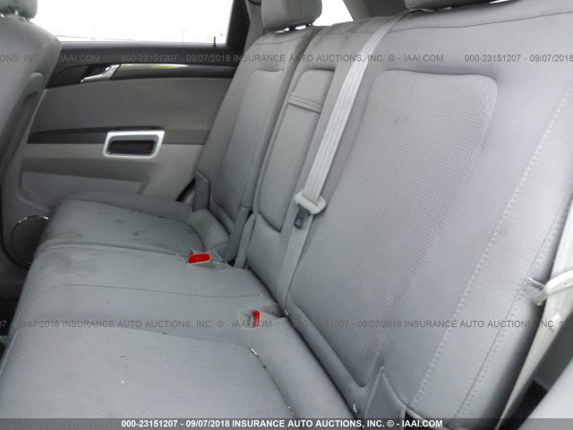 3GSCL33P38S690740 - 2008 SATURN VUE XE SILVER photo 8