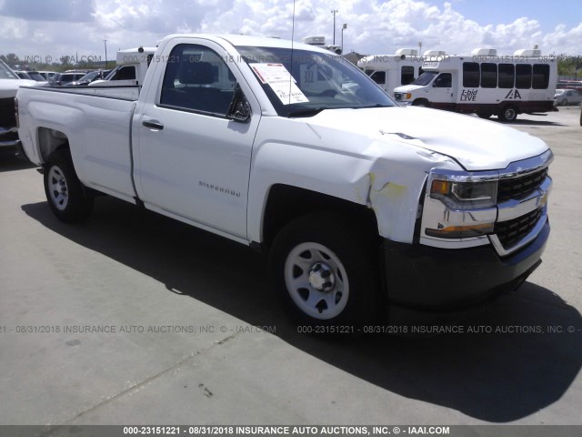 1GCNCNEH3HZ354837 - 2017 CHEVROLET SILVERADO C1500/C1500  LS WHITE photo 1