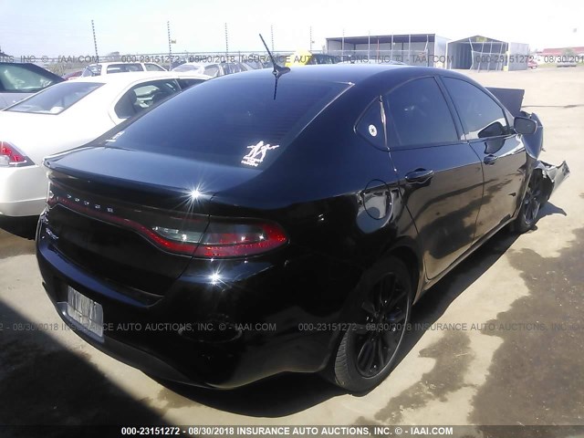 1C3CDFFA2GD818373 - 2016 DODGE DART SXT SPORT BLACK photo 4