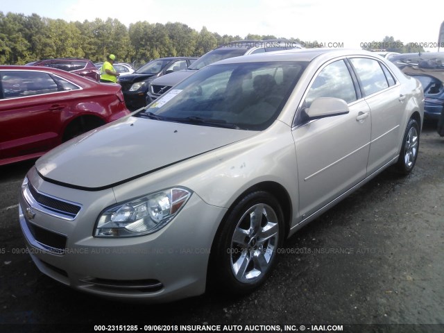1G1ZH57B194101826 - 2009 CHEVROLET MALIBU 1LT ბეჟი ფოტო 2