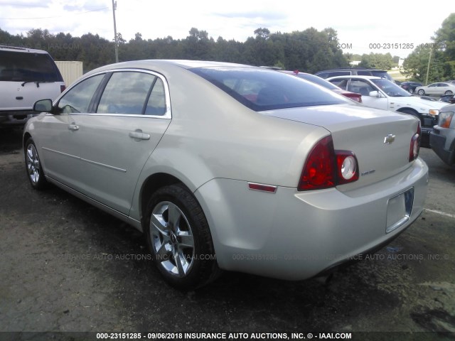 1G1ZH57B194101826 - 2009 CHEVROLET MALIBU 1LT ბეჟი ფოტო 3