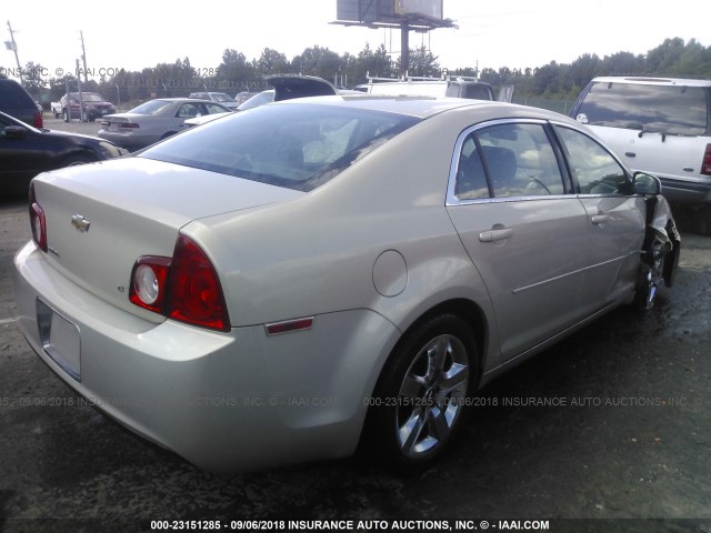 1G1ZH57B194101826 - 2009 CHEVROLET MALIBU 1LT ბეჟი ფოტო 4