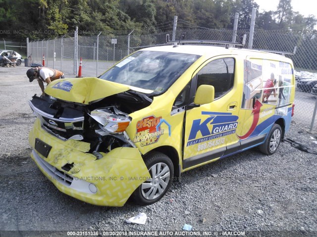 3N6CM0KNXGK698708 - 2016 NISSAN NV200 2.5S/2.5SV YELLOW photo 2