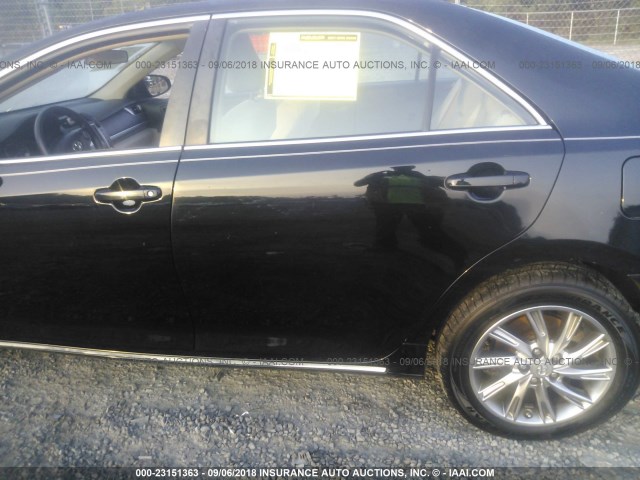 4T4BF1FK1CR172512 - 2012 TOYOTA CAMRY SE/LE/XLE შავი ფოტო 6