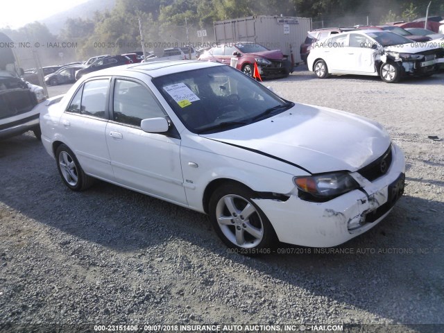 JM1BJ226731172298 - 2003 MAZDA PROTEGE DX/LX/ES WHITE photo 1